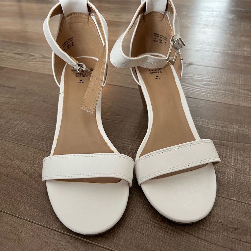 White Sandals